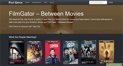 Desktop Screenshot of filmgator.com